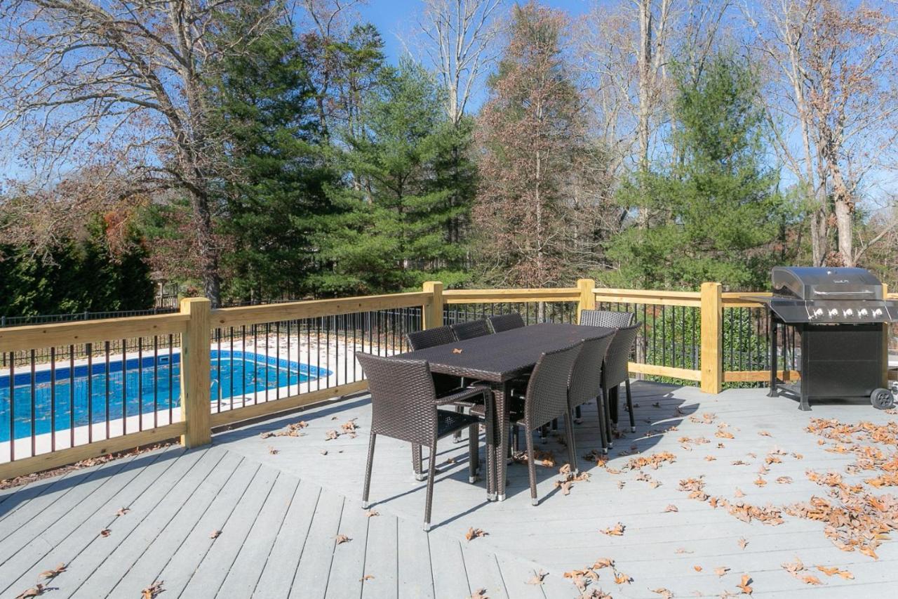 Luxurious House With Pool Near Asheville By Mighty Tree Properties Leicester Eksteriør billede